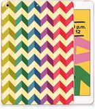 B2Ctelecom Apple iPad 10.2 Hippe Hoes Zigzag Color