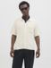 Jack & Jones Gebreide overhemd Korte mouw Heren M Sea Salt 1