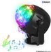 PartyFunLights Enceinte de fête avec télécommande LED Bluetooth USB