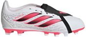 adidas uniseks-kind Predator Club Fold-Over Tongue Firm Ground/Multi Ground Football Boots Kids Shoes, ftwr white/Solar Turbo/core black, 34 EU