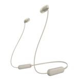 Sony WI-C100 - Draadloze In-ear Headset - Beige