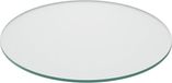 Merkloos Relaxdays Glasplaat 8 mm - Gehard Veiligheidsglas - Ronde Glazen Plaat - Ø 40 cm - Transparant