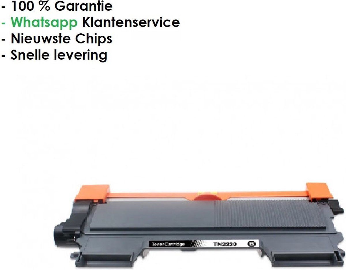 AtotZinkt Huismerk TN-2220 Toner cartridge XXL Zwart voor Brother DCP-7060 DCP-7065 DCP-7070 HL-2240