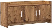 vidaXL TV-kast 102 x 33 x 47 cm Oud hout Bewerkt hout