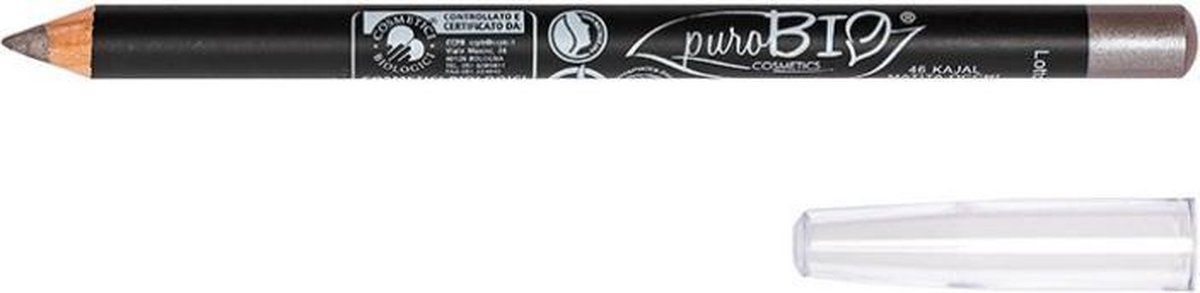 PUROBIO Kajal Organic Oogpotlood Taupe Metalic