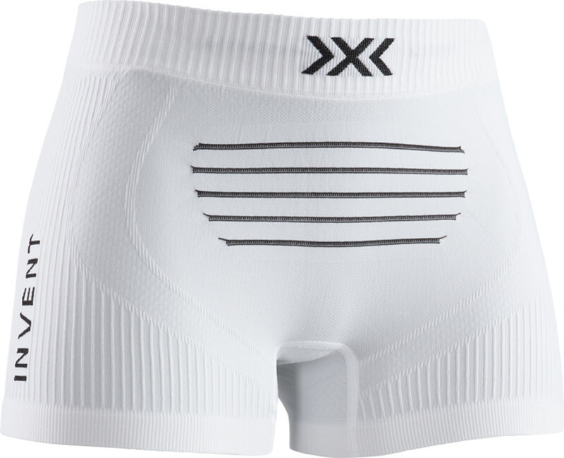 X-BIONIC Invent LT Ondergoed onderlijf Dames wit L 2019 Base Layer korte onderbroeken