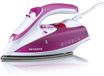 SEVERIN Fer à vapeur BA3243, 2400W, semelle en céramique, blanc et violet