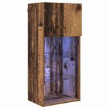 vidaXL Wand TV Kast 40,5 x 30 x 90 cm Oudhout Bewerkt hout