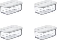 Mepal Modula Bewaardoos Set van 4 - 425 ml - Wit
