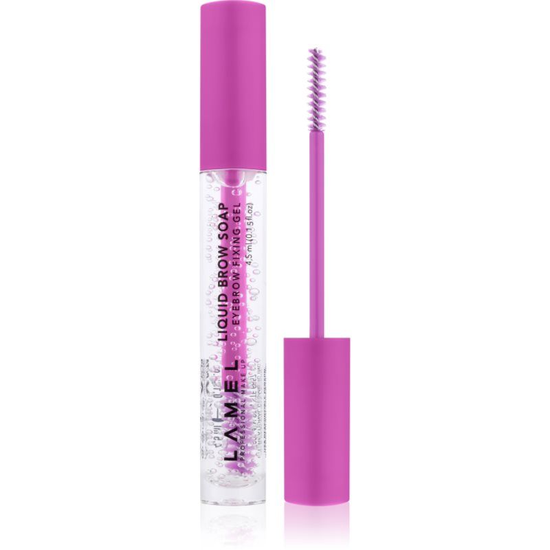 LAMEL MyScreen Protector Liquid Brow Soap Transparent Eyebrow Setting Gel Waterproof Sweat-Proof Brow Mascara Styling for Feathered Fluffy Brows Makeup