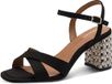 Tamaris - Dames - Sandalen met hak - Zwart - Maat 41