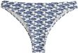 Next Dames Braziliaanse Bikinislip Cream/Navy Blue Sardine Paisley Maat 44