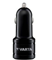 Varta 30W USB-A & USB-C Car Charger - Black