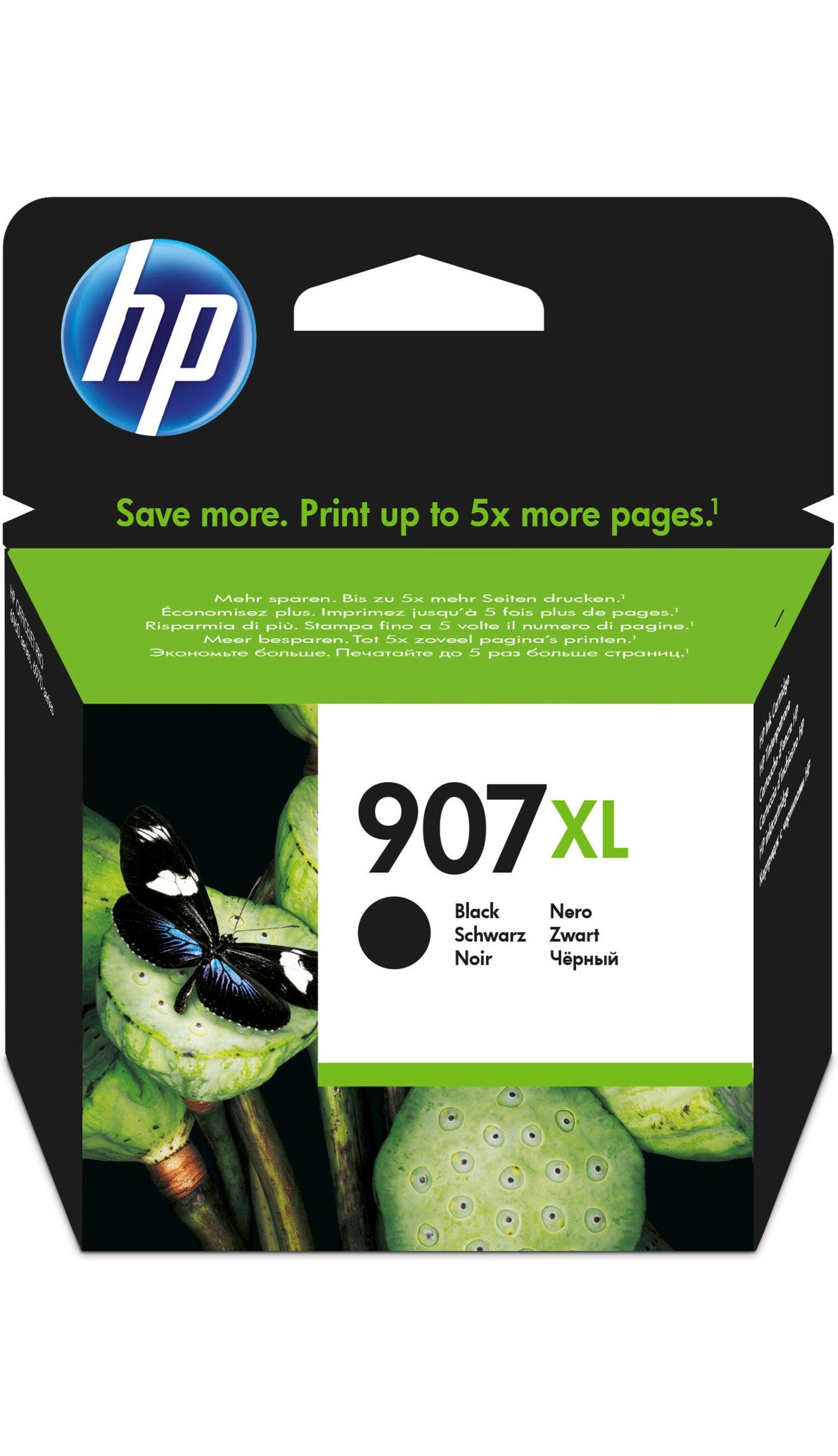 HP 907XL Zwarte Inktcartridge - Origineel - Hoge Capaciteit