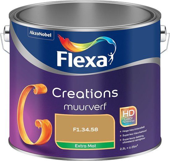 FLEXA Creations Muurverf - Extra Mat - F1.34.58 - 2,5 liter