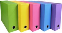 Exacompta SALSA Transportdoos Rug 90mm - Geassorteerd