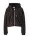 Noisy may Fleece jas 'NMCUDDLE' zwart