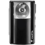 VARTA LED-zaklamp, Palm Light, platte lamp metaal, 75 m lichtbereik