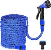 OEM Tuinslang - Uitbreidbare, flexibele waterslang voor gebruik in de tuin en bij auto's - 8 functies, professionele watersproeislang - 457 meter, blauw