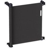 Goliving Oprolbaar Traphekje - Veiligheidshekje - Kinderhekje - Push & Turn - 10 tot 150 cm Breed - Aluminium frame - Mesh - Zwart