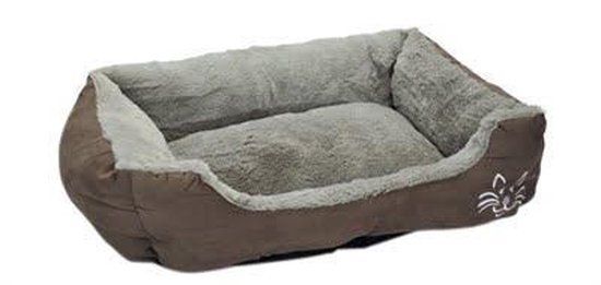 Beeztees Baboo Kattenmand - Grijs - 48x37x18 cm