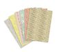 Neo Clairefontaine 193036C - 6 notitieboeken met textielstiksels, A5, 14,8 x 21 cm, 96 pagina's, gelinieerd, ivoorkleurig papier 90 g, 6 verschillende motieven