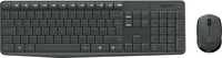 Logitech MK235 Draadloos Toetsenbord & Muis Combo - AZERTY Frans - Grijs