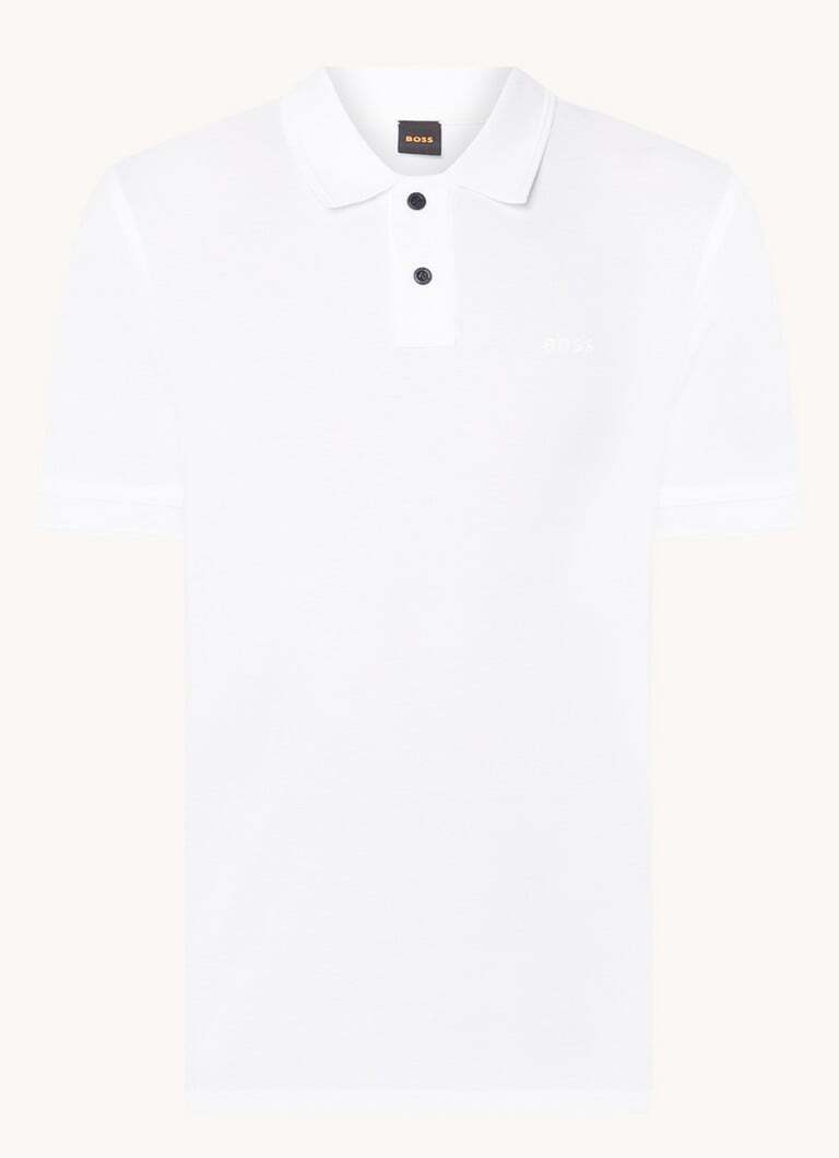 HUGO BOSS HUGO BOSS Prime regular fit polo van piqué katoen met logo