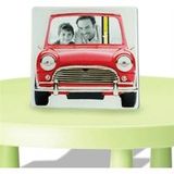 Vintage Fotolijst Oude Auto Lichtgroen