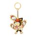 Emaille Chainsaw Man Emaille Metal Keychains - Chibi Design: Motiv 4