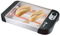 Fagor - Vlakke broodrooster QuickToast 600 W vermogen, dubbele weerstand en 6 bruiningsniveaus, indicator en controlelampje, geschikt voor alle soorten brood