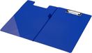 Q-Connect PVC Foldover Klembord Foolscap Blauw KF01301