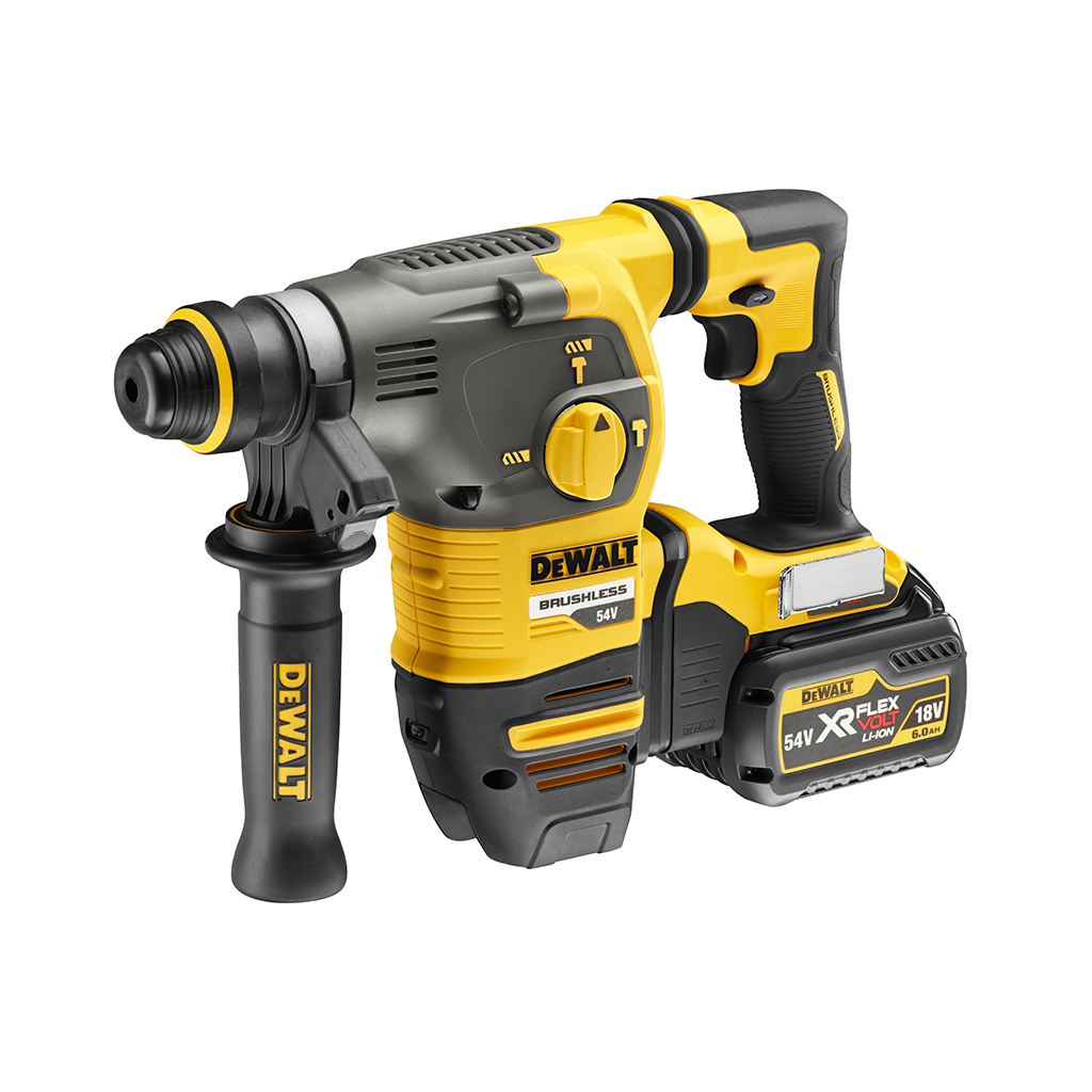 DeWalt DCH323T2-QW 54V SDS+ Combihamer met 2x 6 0 Ah accu s