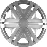 Gorecki Carpoint Wieldoppen Vision 14 Inch Abs Zilver Set Van 4