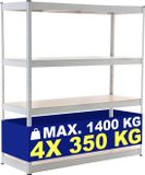CLP Stelling 160x60x180 cm wit