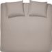 Cinderella Morning 2-persoons dekbedovertrekset 200x200cm flanel taupe + 2 kussenslopen 60x70