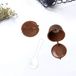 Sans marque Capsule de café rechargeable 2 pièces - capsules réutilisables pour machines K-Fee/Tchibo Cafissimo - avec cuillère et brosse de nettoyage