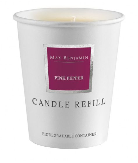 Max Benjamin navulling geurkaars Pink Pepper 75 cm donkerroze