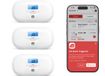 X-sense XC0C-MR Slimme koolmonoxidemelder met WiFi - 3 stuks