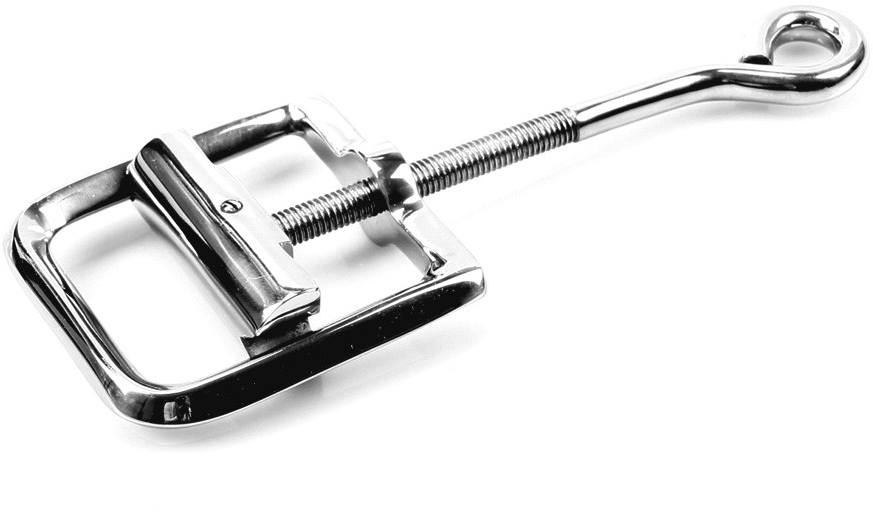 Kiotos Steel Stalen ballenklem - zilver