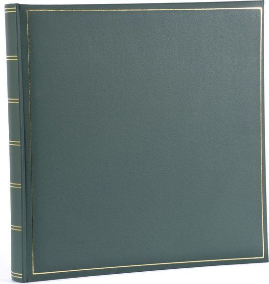 Henzo Champagne Fotoalbum - Groen - Plakalbum - 70 Pagina's - Vierkant