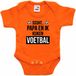 Bellatio Decorations Shoppartners Bv Oranje fan rompertje voor babys - Sssht kijken voetbal - Holland / Nederland supporter - EK/ WK / koningsdag - kraamcadeau 92
