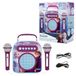 LEXIBOOK Disney Frozen Anna & Elsa Mijn geheime draagbare luidspreker, met microfoon, draadloze functie, Aux-in-aansluiting, TF/SD-ingang, blauw/paars, BTC050FZLXB
