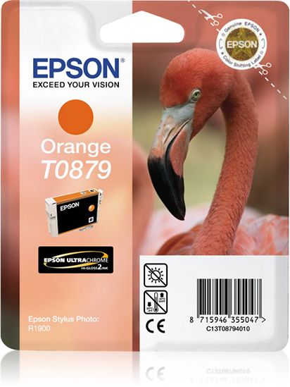 Epson T0879 Orange inktcartridge - 11ml - C13T08794010