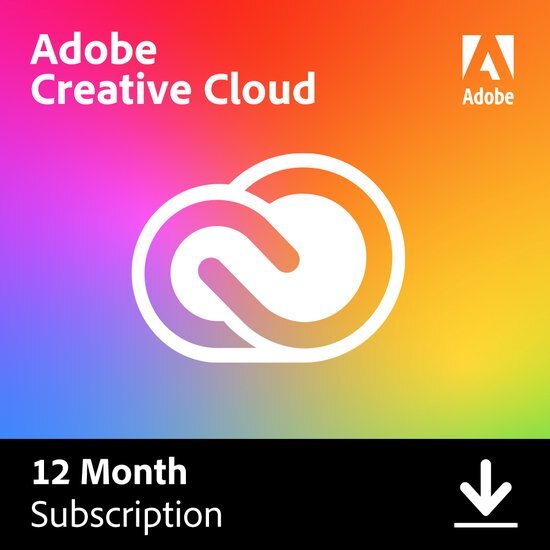 Adobe Creative Cloud Individual - 100GB Cloudopslag - 12 maanden - PC/MAC - Download
