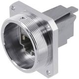 Telegärtner 100007381 TOC flensset IP68 RJ45, inbouwdeel Metaal 1 stuk(s)