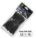 Bradas TS1176150B serre-câble Noir 100 pièce(s)