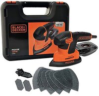 BLACK+DECKER Mouse™ Detailschuurmachine - 120W - Met accessoires en koffer