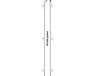 Sapim Spaak 14-258 X-Strong RVS Zilver (100st)