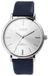 AKZENT Montre homme Iyad 2900202-003 Bleu Métal Similicuir 42mm